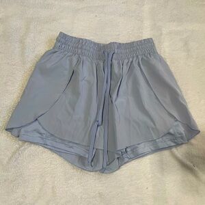 Blue flow shorts
